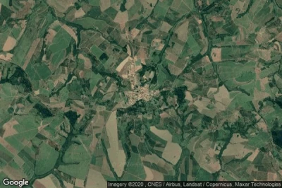 Vue aérienne de Cândido Rodrigues