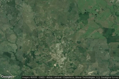 Vue aérienne de Campo do Brito