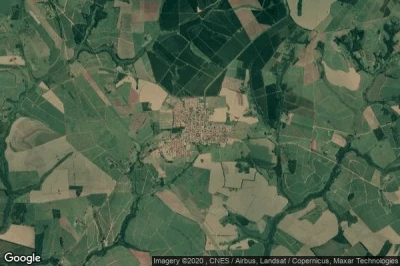 Vue aérienne de Cajobi