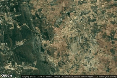 Vue aérienne de Boquira