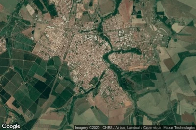 Vue aérienne de Bebedouro