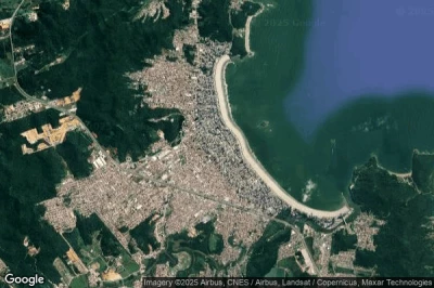 Vue aérienne de Balneario Camboriu