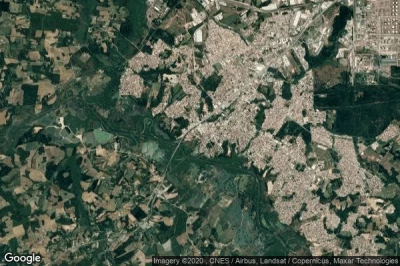 Vue aérienne de Araucaria