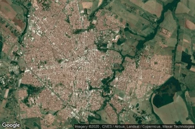 Vue aérienne de Araçatuba