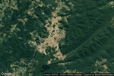 Vue aérienne de Apiai