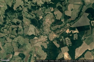 Vue aérienne de Analândia