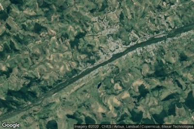 Vue aérienne de Alem Paraiba