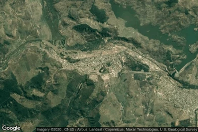 Vue aérienne de Aimores