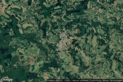 Vue aérienne de Água Doce