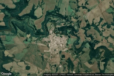 Vue aérienne de Abelardo Luz