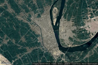 Vue aérienne de Suhaj