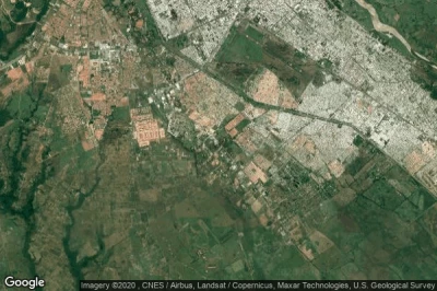 Vue aérienne de Alto Barinas