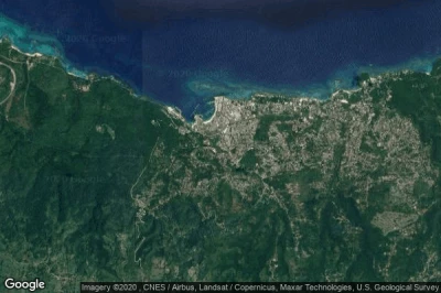 Vue aérienne de Ocho Rios
