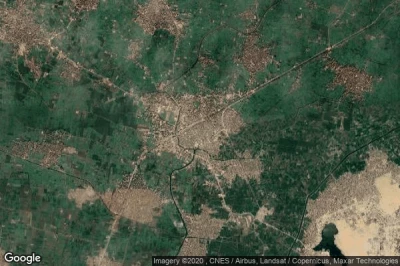 Vue aérienne de Shibin al Qanatir