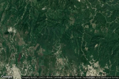 Vue aérienne de Salsipuedes