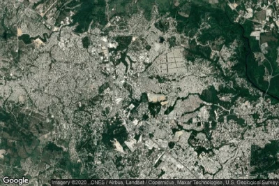 Vue aérienne de Pantoja