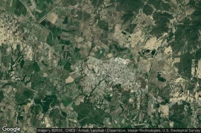 Vue aérienne de Mejía de Navarrete