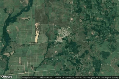 Vue aérienne de Los Llanos