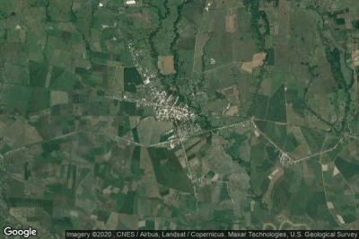 Vue aérienne de Las Guaranas