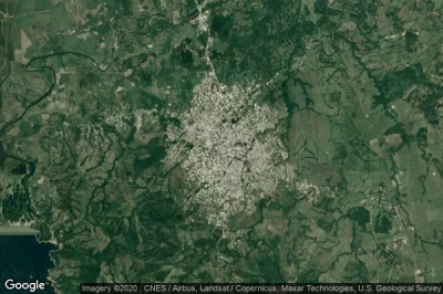 Vue aérienne de Cotui