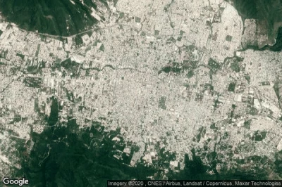 Vue aérienne de Tuxtla Gutierrez