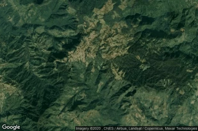 Vue aérienne de Tlanchinol