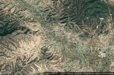 Vue aérienne de San Pablo Huitzo