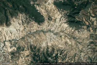 Vue aérienne de San Dionisio Ocotepec