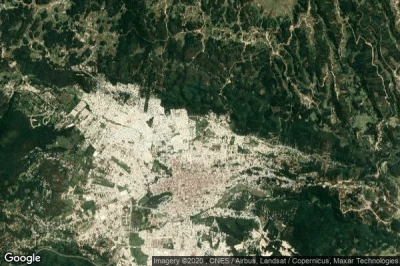 Vue aérienne de San Cristobal de Las Casas