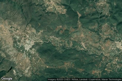 Vue aérienne de Quechultenango