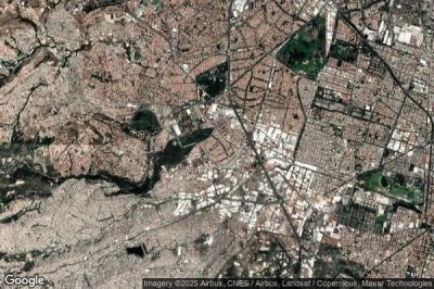 Vue aérienne de Naucalpan de Juarez