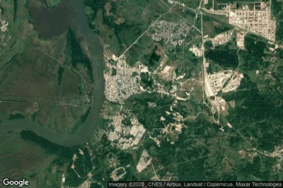 Vue aérienne de Nanchital
