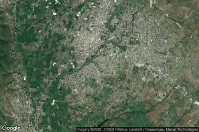 Vue aérienne de Cuautla Morelos