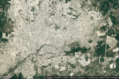 Vue aérienne de Ciudad Victoria