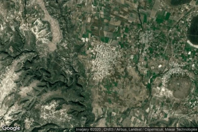 Vue aérienne de Atoyatempan