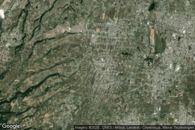 Vue aérienne de San Antonio Acahualco