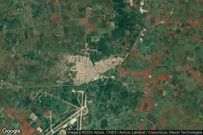Vue aérienne de San Antonio de los Banos