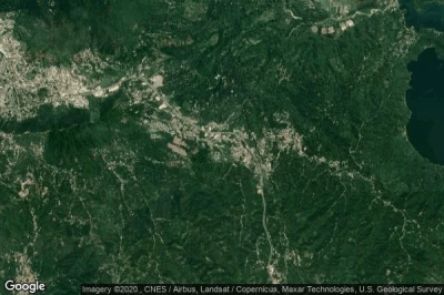 Vue aérienne de Santo Tomas