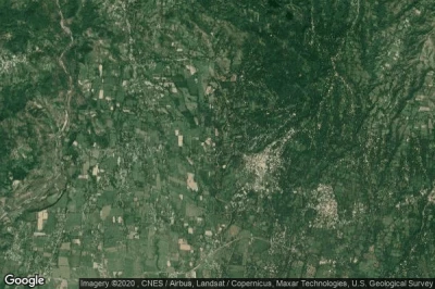 Vue aérienne de Santiago Nonualco