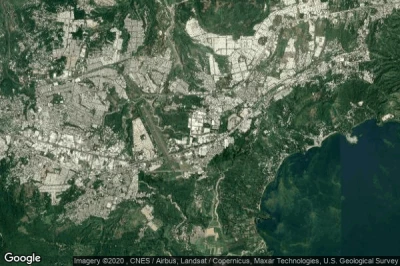 Vue aérienne de Ilopango