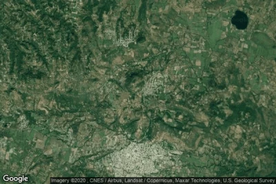 Vue aérienne de Apastepeque