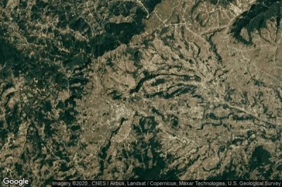 Vue aérienne de Sibilia