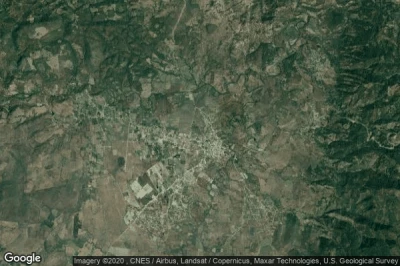Vue aérienne de San Pedro Pinula