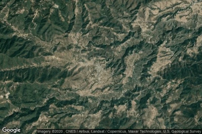 Vue aérienne de San Bartolome Jocotenango