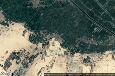 Vue aérienne de Banī Ghālib