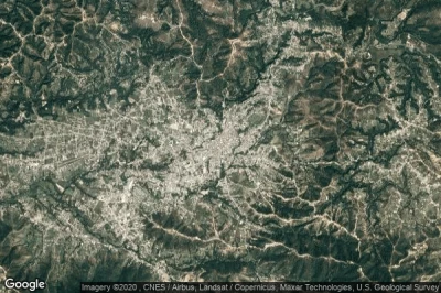 Vue aérienne de Huehuetenango