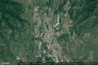 Vue aérienne de Escuintla