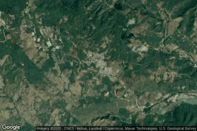 Vue aérienne de Cuilapa