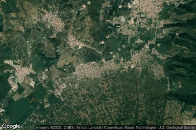 Vue aérienne de Ciudad Vieja