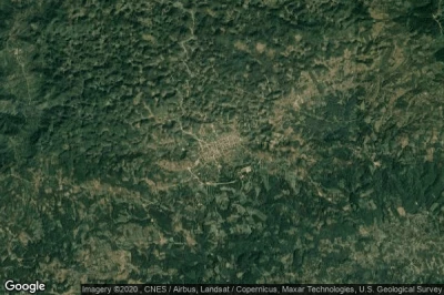 Vue aérienne de Chajul
